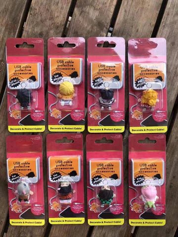 Tanjirou/Nezuko/Zenitsu/Inosuke & More Anime Character Modeling Charging Cable Protector