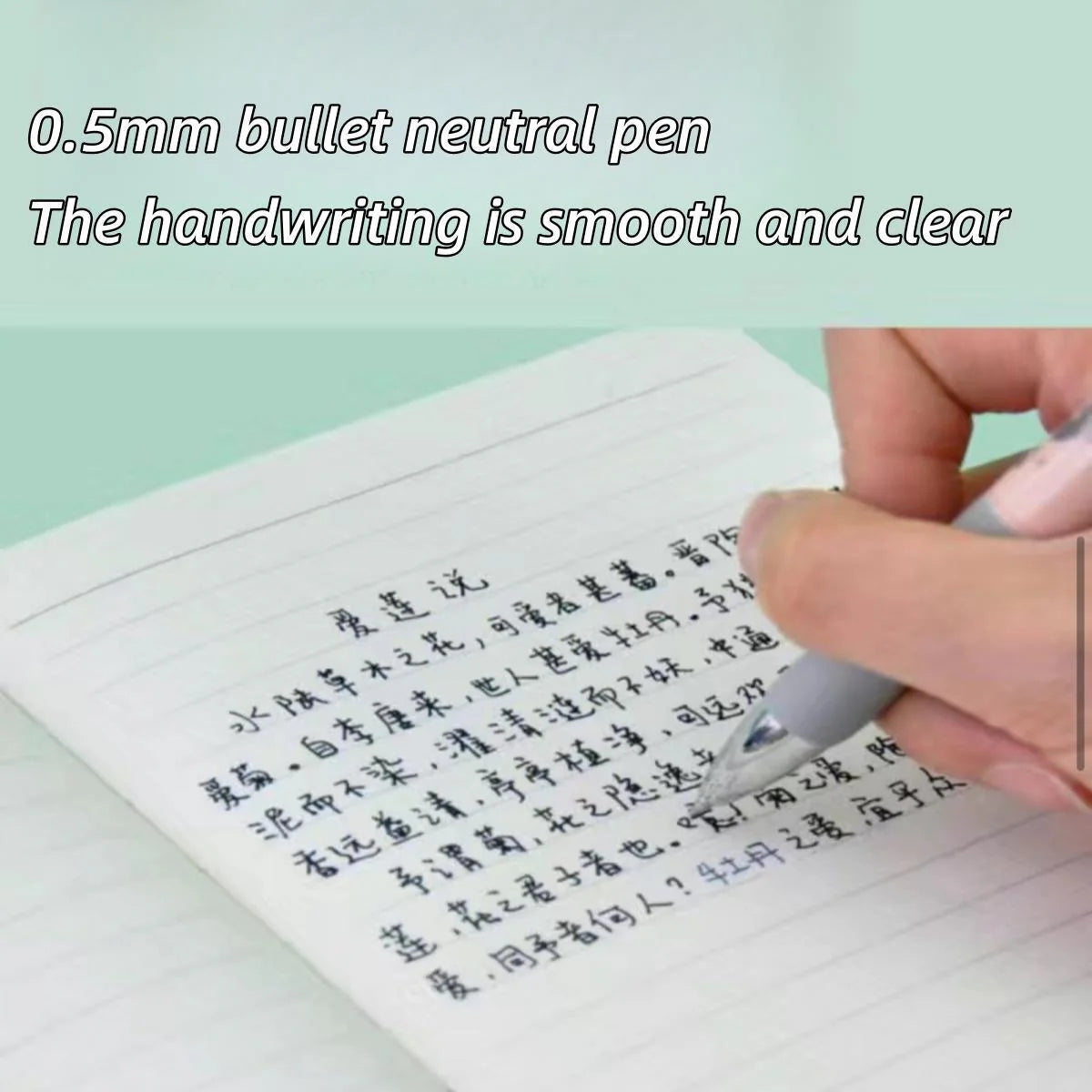 Tanjiro, Nezuko, Zenitsu & Inosuke Anime Stationery Set Gift Bag: Including Gel Pens, Pen Pouch, Notebook and Anime Poster