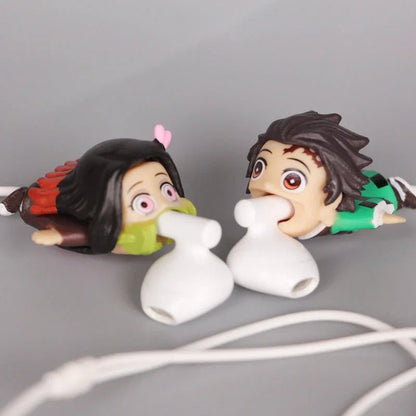 Tanjirou/Nezuko/Zenitsu/Inosuke & More Anime Character Modeling Charging Cable Protector