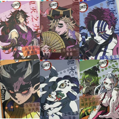 Kokushibo/Douma/Akaza/Hantengu/Gyokko/Giyuutarou Cover Notebook