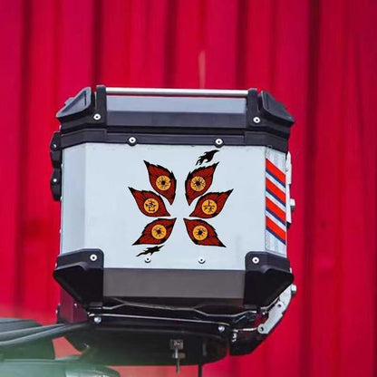 Kokushibo Upper Moon One Classic Six-Eyes Pattern Anime-Style Car Sticker