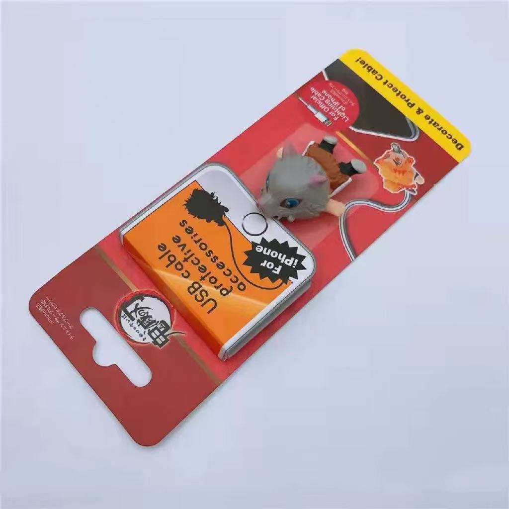 Tanjirou/Nezuko/Zenitsu/Inosuke & More Anime Character Modeling Charging Cable Protector