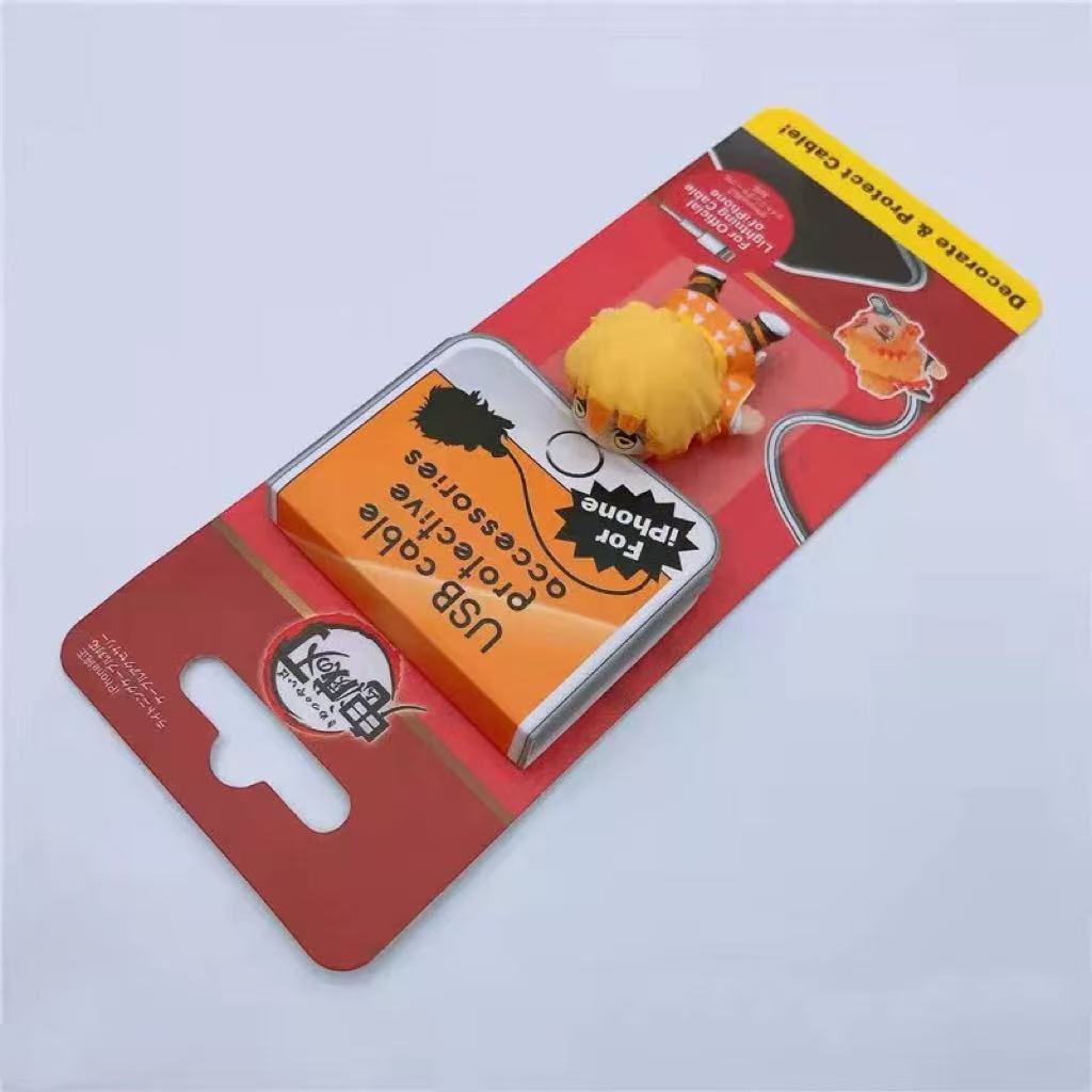 Tanjirou/Nezuko/Zenitsu/Inosuke & More Anime Character Modeling Charging Cable Protector
