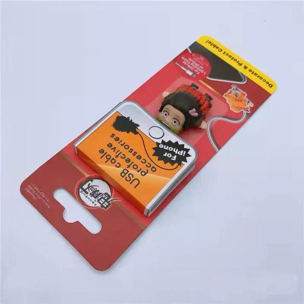 Tanjirou/Nezuko/Zenitsu/Inosuke & More Anime Character Modeling Charging Cable Protector