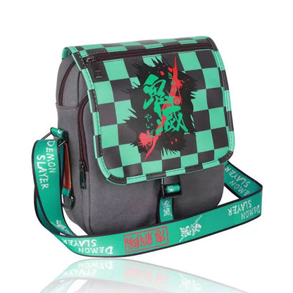 Tanjiro/Nezuko/Zenitsu/Giyuu Anime Element Mini Crossbody Bag Student Sling Bag Spacious Capacity