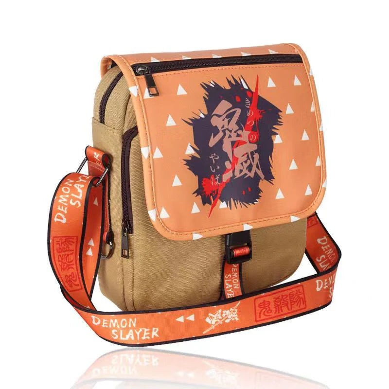 Tanjiro/Nezuko/Zenitsu/Giyuu Anime Element Mini Crossbody Bag Student Sling Bag Spacious Capacity