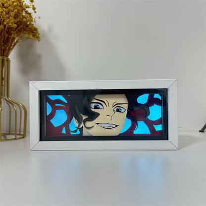 Anime-Themed RGB Paper Carving Lamp, Multi-Color Modes, with Remote & Touch Dimming