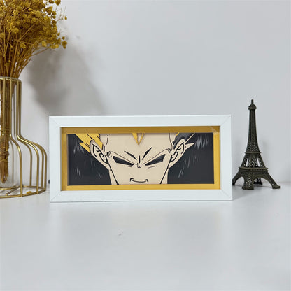 Anime theme RGB paper carving lamp, multi-color mode, remote control dimming