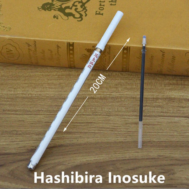 Kamado Tanjirou & Multi-Anime Characters Nichirin Sword - Shaped Zinc Alloy Pens